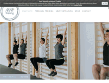 Tablet Screenshot of mm-training.net